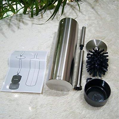 Zack Tubo Toiletborstelset 30X10.4X10.3cm Mat Gesatineerd RVS 40284