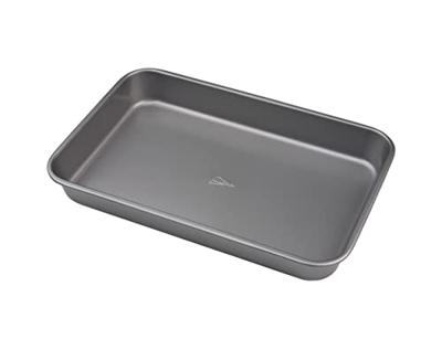 Patisse brownievorm 28x18x4 cm zilver
