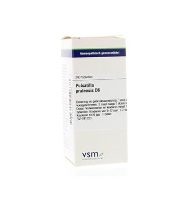 VSM Pulsatilla pratensis D6 (200 tab)