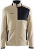 Craft 1912220 ADV Explore Pile Fleece Jacket M - Ecru-Black - XXL