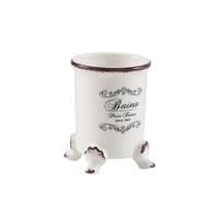 Tandenborstelhouder Sapho Amelie Vrijstaand 11.3x8 cm Keramiek Wit - thumbnail