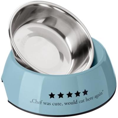 Voerbak voor honden Hunter Mayfair Blauw 350 ml