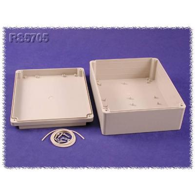 Hammond Electronics RS5705 Universele behuizing 250 x 200 x 95 ABS Grijs 1 stuk(s)
