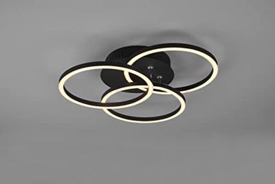 Trio PlafonnièreCircle 3-rings zwart - R62823132