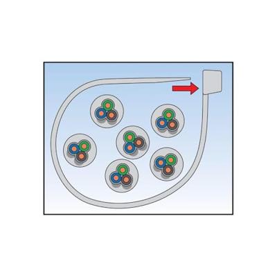 Fischer 19802 BN Kabelbinder 200 mm 3.60 mm Natuur 100 stuk(s)