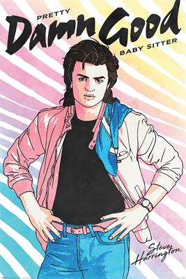 Pyramid Stranger Things Damn Good Babysitter Poster 61x91,5cm