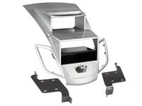 2-DIN Paneel Ford Fiesta 2008-2013 Kleur: Zilver Display - thumbnail