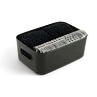 Set doccia - OGGI - UTILITY - Cestino, tappetino, tenda - Nero - thumbnail