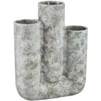 PTMD vaas pipes wit/groen 35 cm | 4 stuks - thumbnail