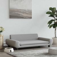 VidaXL Hondenmand 100x54x33 cm fluweel lichtgrijs - thumbnail