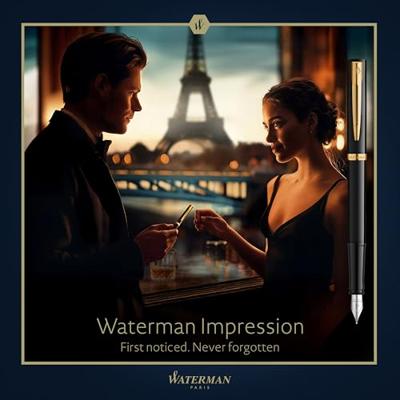 Vulpen waterman allure impression gt m zwart Vulpen waterman allure impression gt m zwart