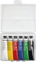 Eberhard Faber EF-575505 Plakkaatverf 6 Kleuren Tube 18 Ml - thumbnail