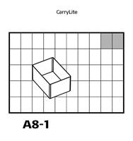 raaco A 8-1 Assortimentskoffer-inzet (l x b x h) 220 x 160 x 47 mm Aantal vakken: 8 Inhoud 1 stuk(s) - thumbnail