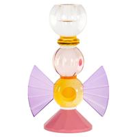 Richmond Kandelaar 'Liony' Glas, 20cm - thumbnail