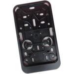 Kentekenplaat-houder 100x175 Kunstsof zwart NL - thumbnail