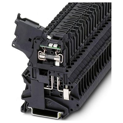 Phoenix Contact 3248005 Zekering-serieklem Zwart 50 stuk(s)