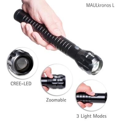 Zaklamp maul kronos l led 26cm lichtbereik 280m 8w