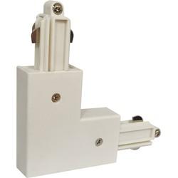 Highlight 1-faseTrack corner left wit - O5110.00