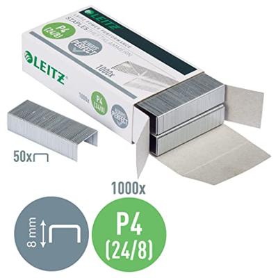 Leitz 5571-00-00 Type nietje: 24/8 Nietjes 1000 stuk(s) Nietcapaciteit: 40 vel (80 g/m²) - thumbnail