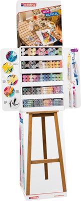 Edding • 5000-5100-5300-5400 acryl vloerdisplay 224pcs