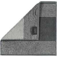 Cawö Cawö Two-Tone Gezichtsdoekje Leisteen 30x30 - thumbnail