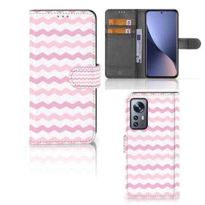 Xiaomi 12 | 12X | Telefoon Hoesje | Waves Roze