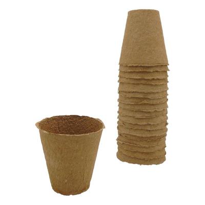 Biopotjes h8.5d8cm set 18st