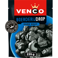 Venco Boerderijdrop Hard Zout 235 g bij Jumbo - thumbnail