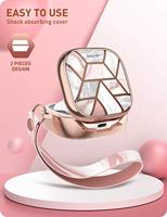 i-Blason Cosmo Beschermhoes voor Galaxy Buds Live (2020)/Pro (2021)/2 (2021), Marmer Roze - thumbnail