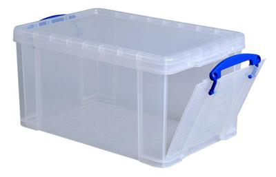 Opbergbox ru 14ltr 395x255x210mm transp wit Opbergbox ru 14ltr 395x255x210mm transp wit