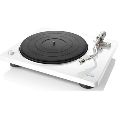 Denon: DP-400 Platenspeler - Wit Denon: DP-400 Platenspeler - Wit
