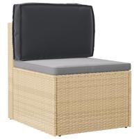 VidaXL Kussen zwart 60 x 40 x 12 cm oxford stof - thumbnail