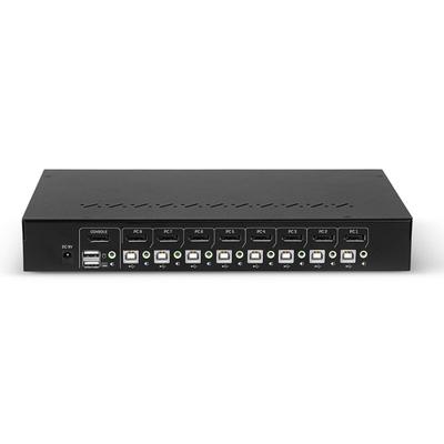 LINDY 8 Port DisplayPort 1.2 USB 2.0 KVM Switch KVM-switch 8 poorten DisplayPort 3840 x 2160 Pixel