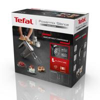 Tefal HT650E Powermix Silence Handmixer 600W Zwart/Zilver - thumbnail
