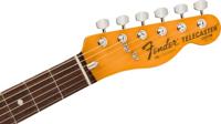 Fender American Vintage II 1977 Telecaster Custom Olympic White RW elektrische gitaar met koffer - thumbnail