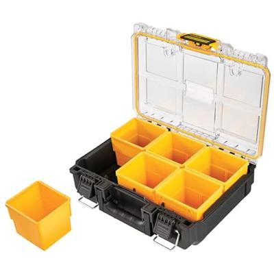 DEWALT ToughSystem 2.0 Halfdiepe Organizer gereedschapskist - thumbnail