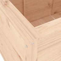 VidaXL Plantenbak verhoogd 119,5x82,5x78 cm massief grenenhout - thumbnail