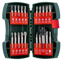 Metabo 630454000 Bitset 20-delig Plat, Kruiskop Phillips, Kruiskop Pozidriv, Inbus, Binnen-zesrond (TX) - thumbnail