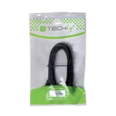Techly ICOC DVI-8050 Single-Link kabel, zwart