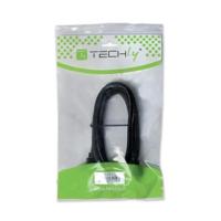 Techly ICOC DVI-8050 Single-Link kabel, zwart - thumbnail