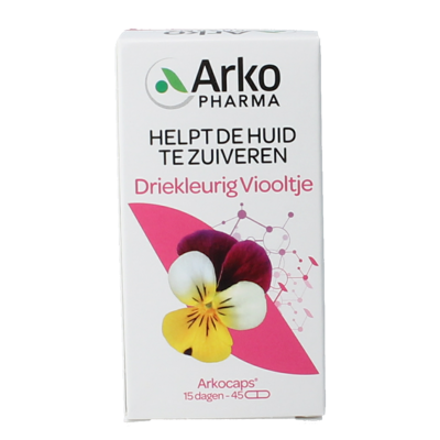 Arkocaps Driekleurig viooltje 45 Capsules Arkocaps Driekleurig viooltje 45 Capsules