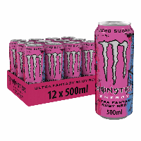 Monster energy ultra fantasy ruby red blik (12x 500ml) - thumbnail