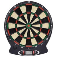 VidaXL Dartbord elektrisch met darts polypropeen zwart - thumbnail