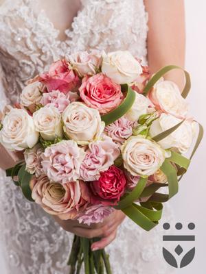 Pastel plus bruidsboeket - Goud Pastel plus bruidsboeket - Goud
