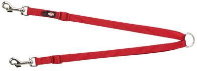 TRIXIE HONDENRIEM PREMIUM KOPPELLIJN ROOD 40-70X1,5 CM
