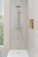 Duravit Shower Systems 1000 MinusFlow regendoucheset met 4 straalsoorten Ø25cm chroom - thumbnail