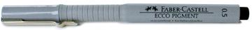 Faber Castell Tekenpen Ecco Pigment - 0,5 mm zwart