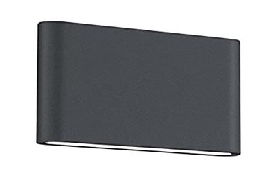 Trio WandlampThames II Up - Down 17,5cm zwart - 227660242