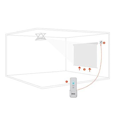 Celexon Professional 1-kanaals radiosignaal - radiosysteem voor motorscherm of plafondlift - 1 kanaal