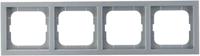 Busch-Jaeger 2CKA001754A4309 Frame Frame 4-voudig Future lineair Aluminium, Witaluminium (RAL 9006) 1 stuk(s) - thumbnail